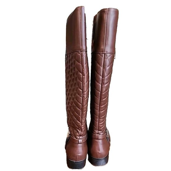 Liz Claiborne LC Brown Trina Wide Cafe Tall Boots Women's Size 10M - Picture 8 of 13